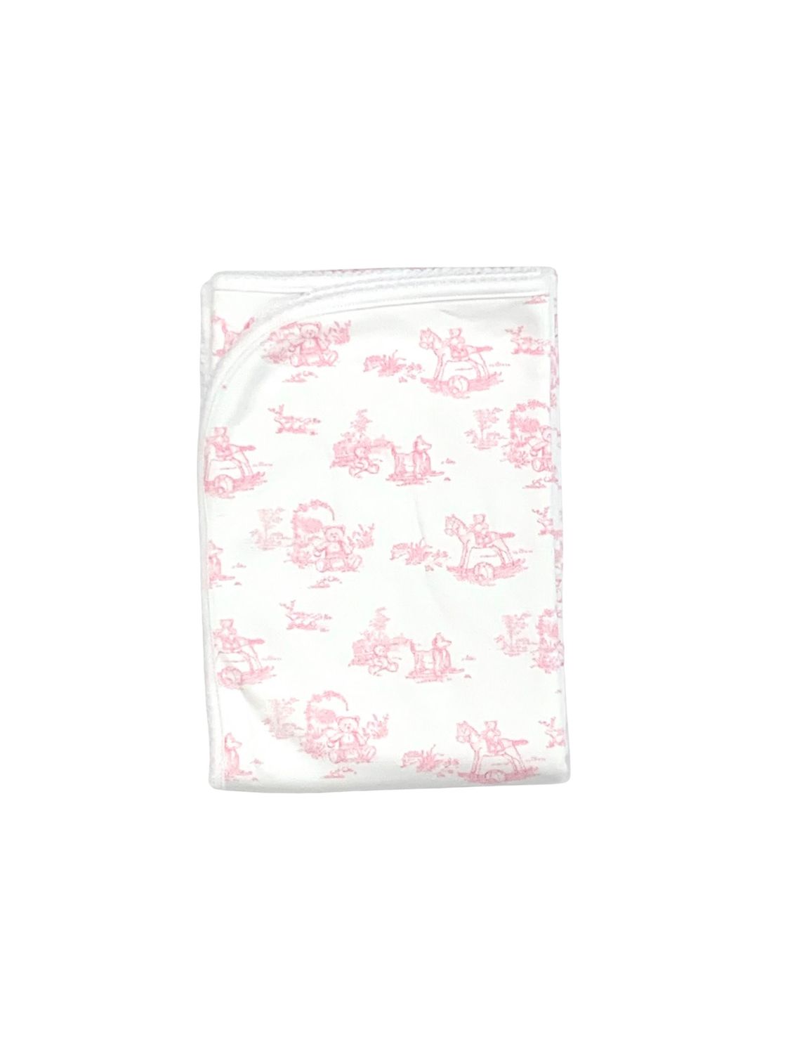Pink Toile Blanket