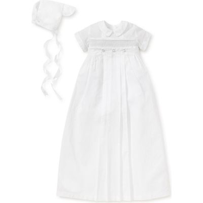 Phillip S/S Christening Gown and Hat Set