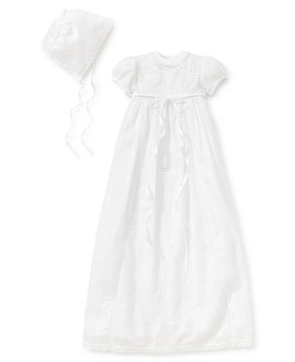 Victoria S/S Christening Gown and Hat