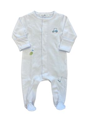 Tiny Tee Time Emb Footie