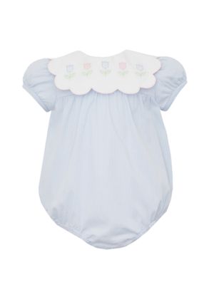 Bubble with Scallop Collar, Tulips