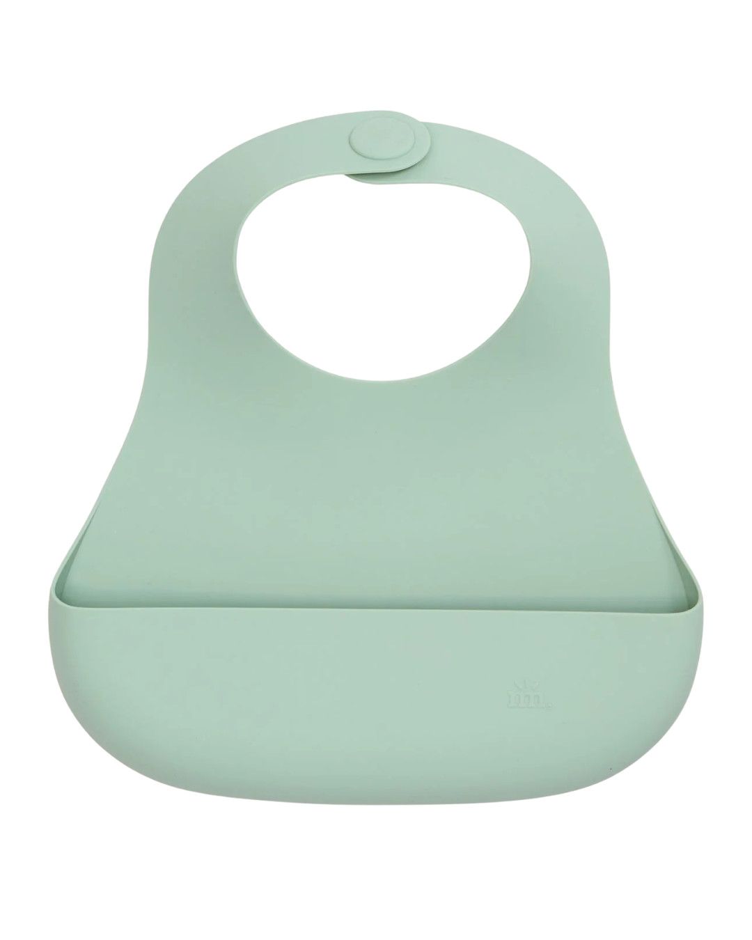 Misty Green Silicone Bib