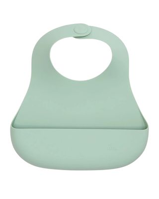 Misty Green Silicone Bib