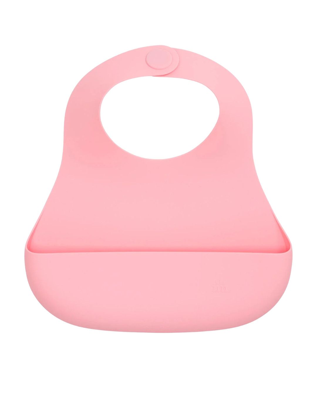 Blush Pink Silicone Bib