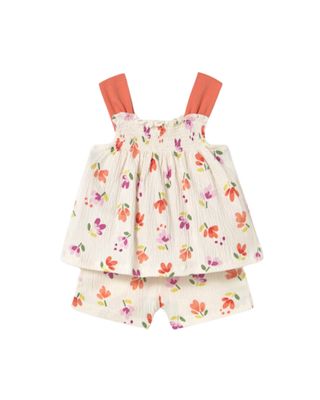 Bambula Short Set, Carrot 
