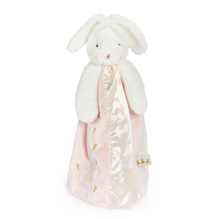 Bloom Bunny Buddy Blanket, Pink Carrot