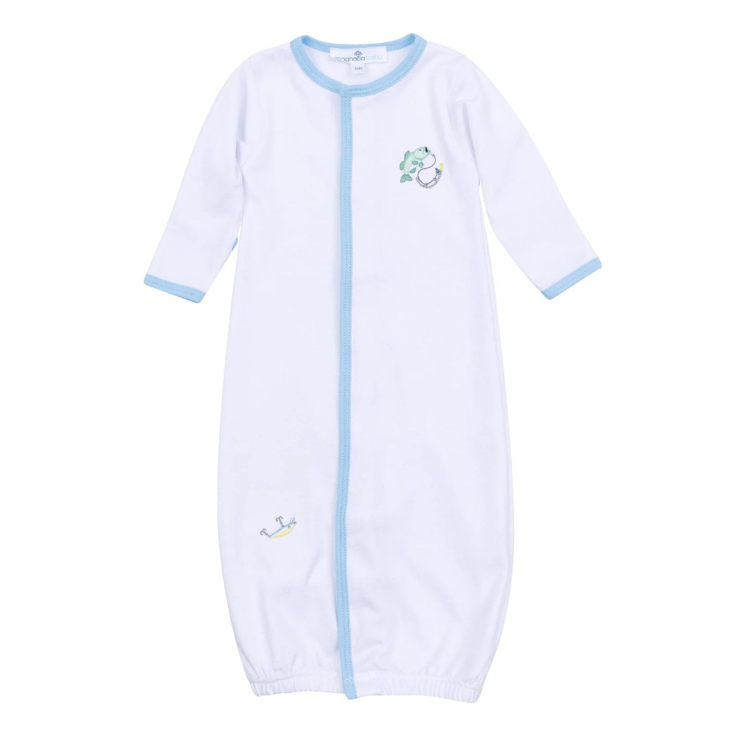 Hook, Line &amp; Sinker Emb Conv Gown