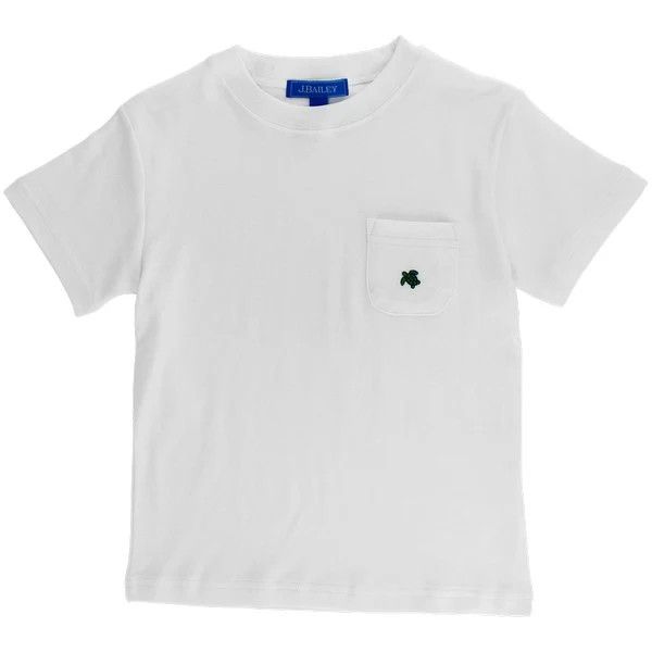 Pocket Tee, White