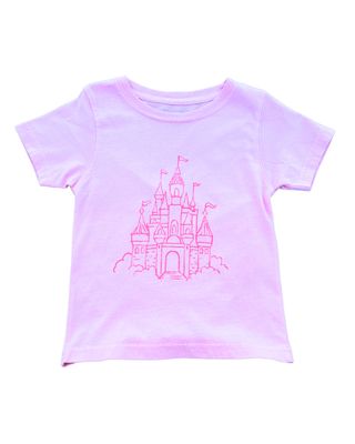 SS Light Pink Castle Tee