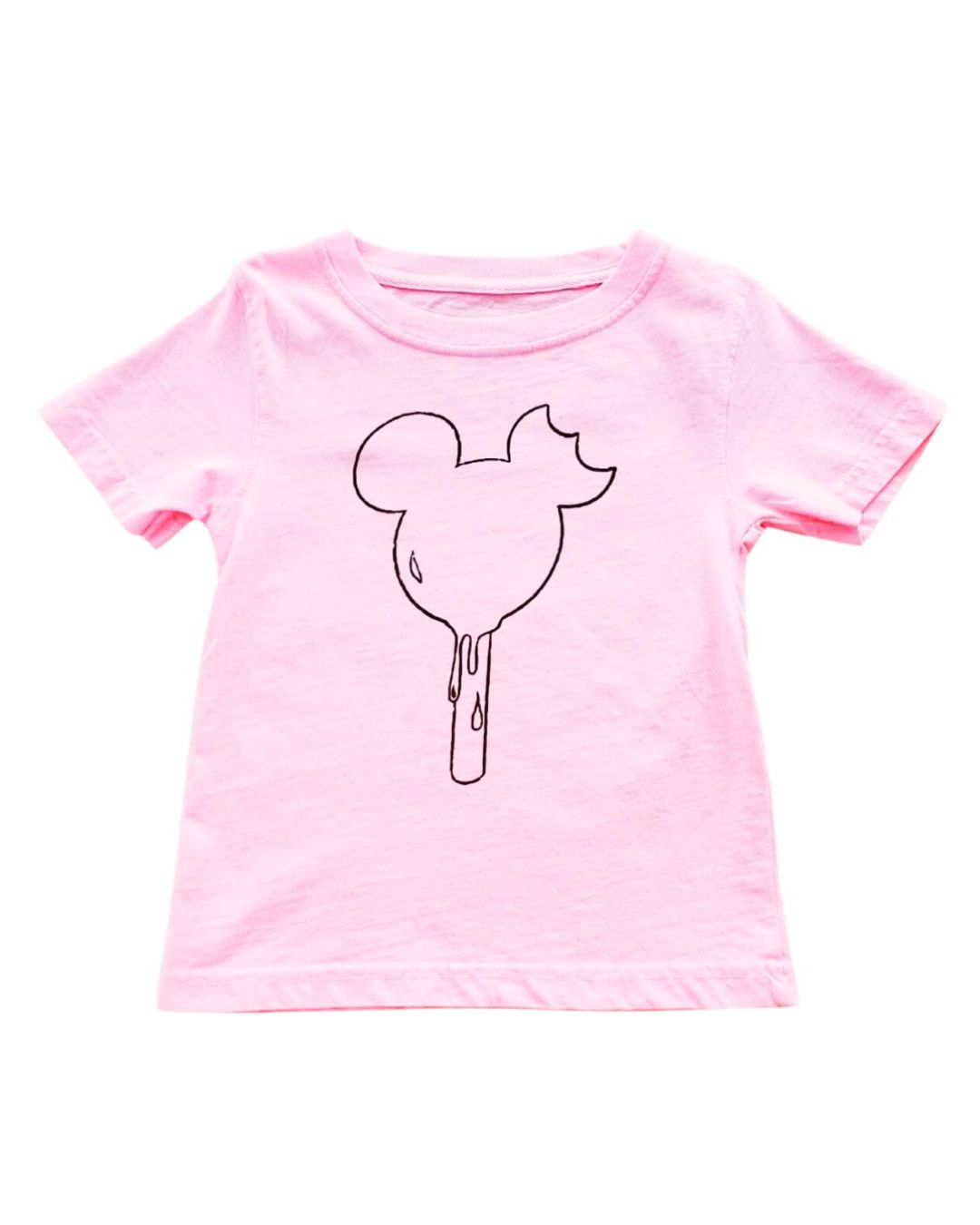 SS Light Pink Mickey Ice Cream T-Shirt
