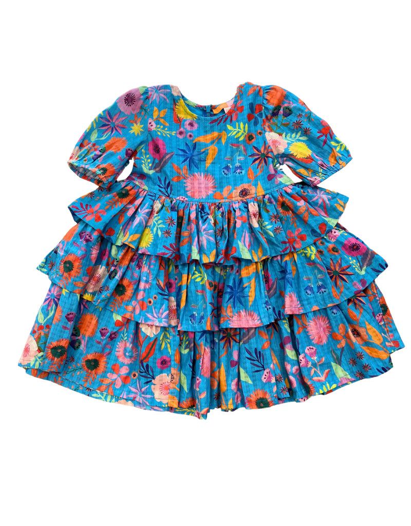 Goldie Dress-Blue