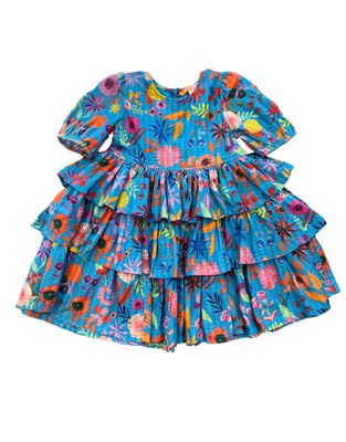 Goldie Dress-Blue