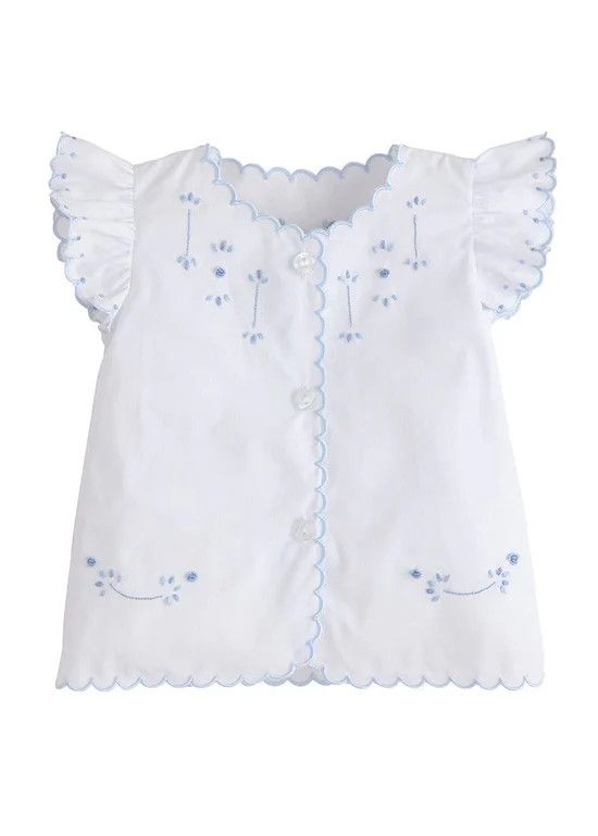 Tea Blouse, Blue