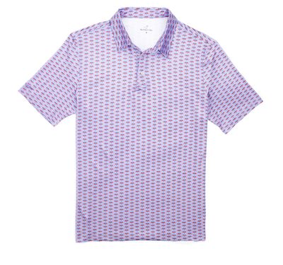 Inlet Polo Freedom Flag