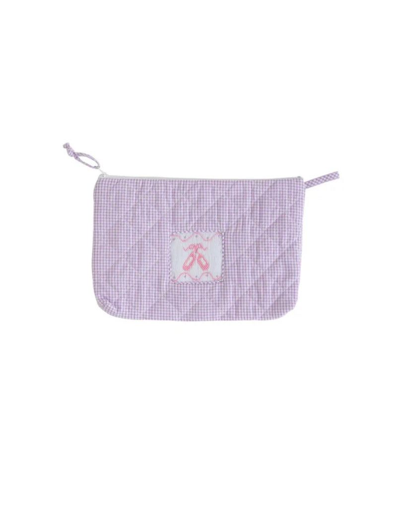 Quilted Luggage - Ballet Slipper, Size: Cosmetic Bag
