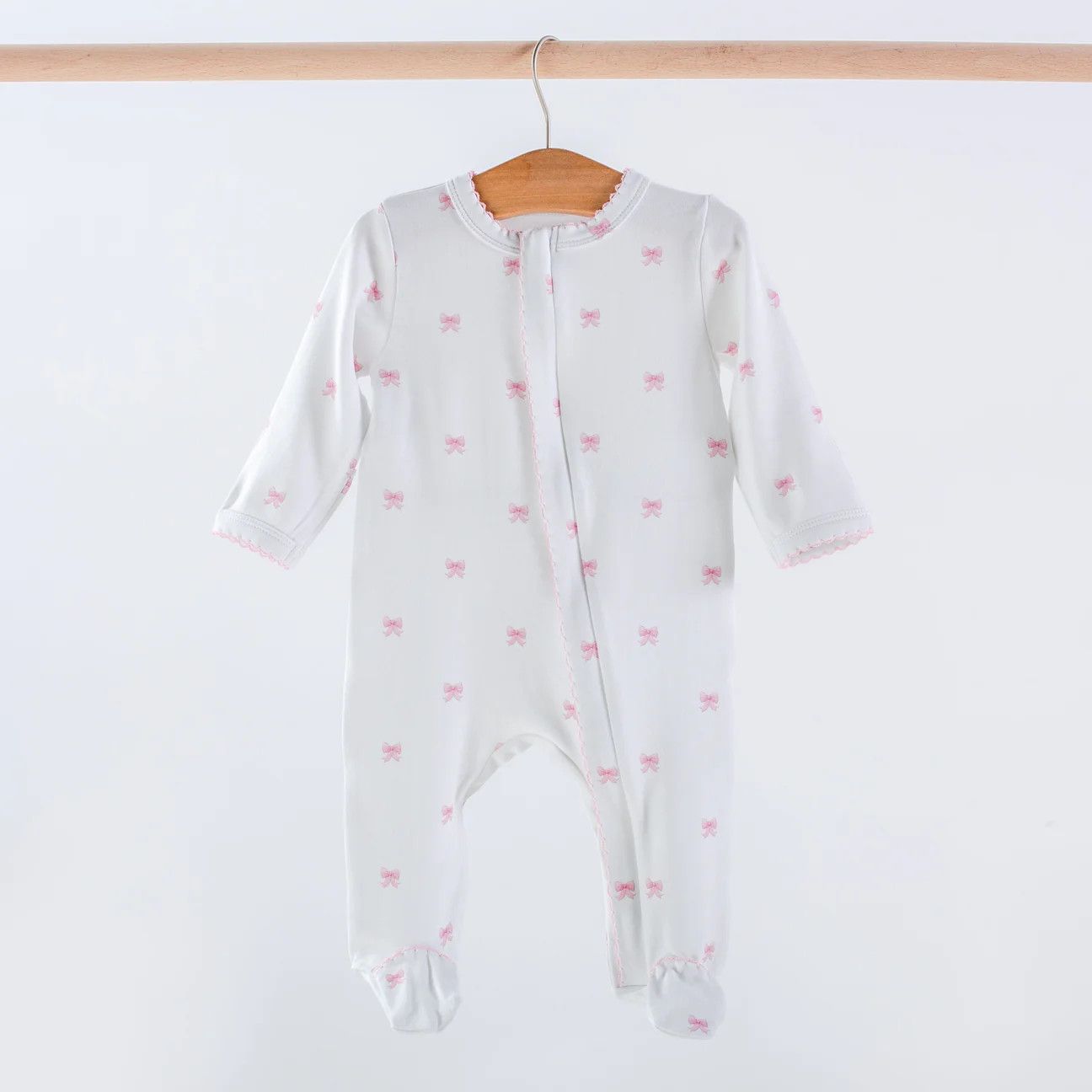 Baby Basics: You Are Bow-tiful Organic Cotton Pajamas