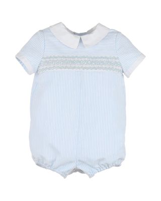 Stripes Combo Boy Bubble, Blue