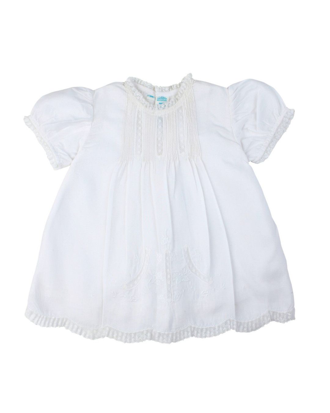 White Detailed Lace Slip Dress