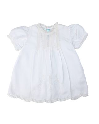 White Detailed Lace Slip Dress
