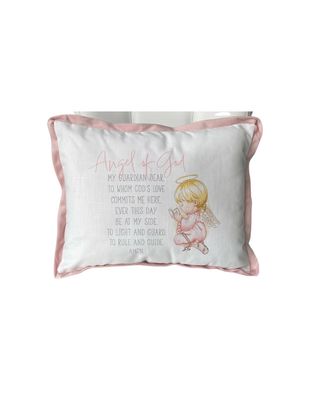 Guardian Angel Pillow, Pink