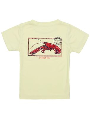 SS Performance Tee Crawfish Season Light Yellow