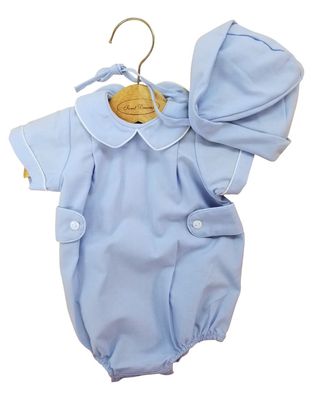 Boy Blue Bubble w/Hat