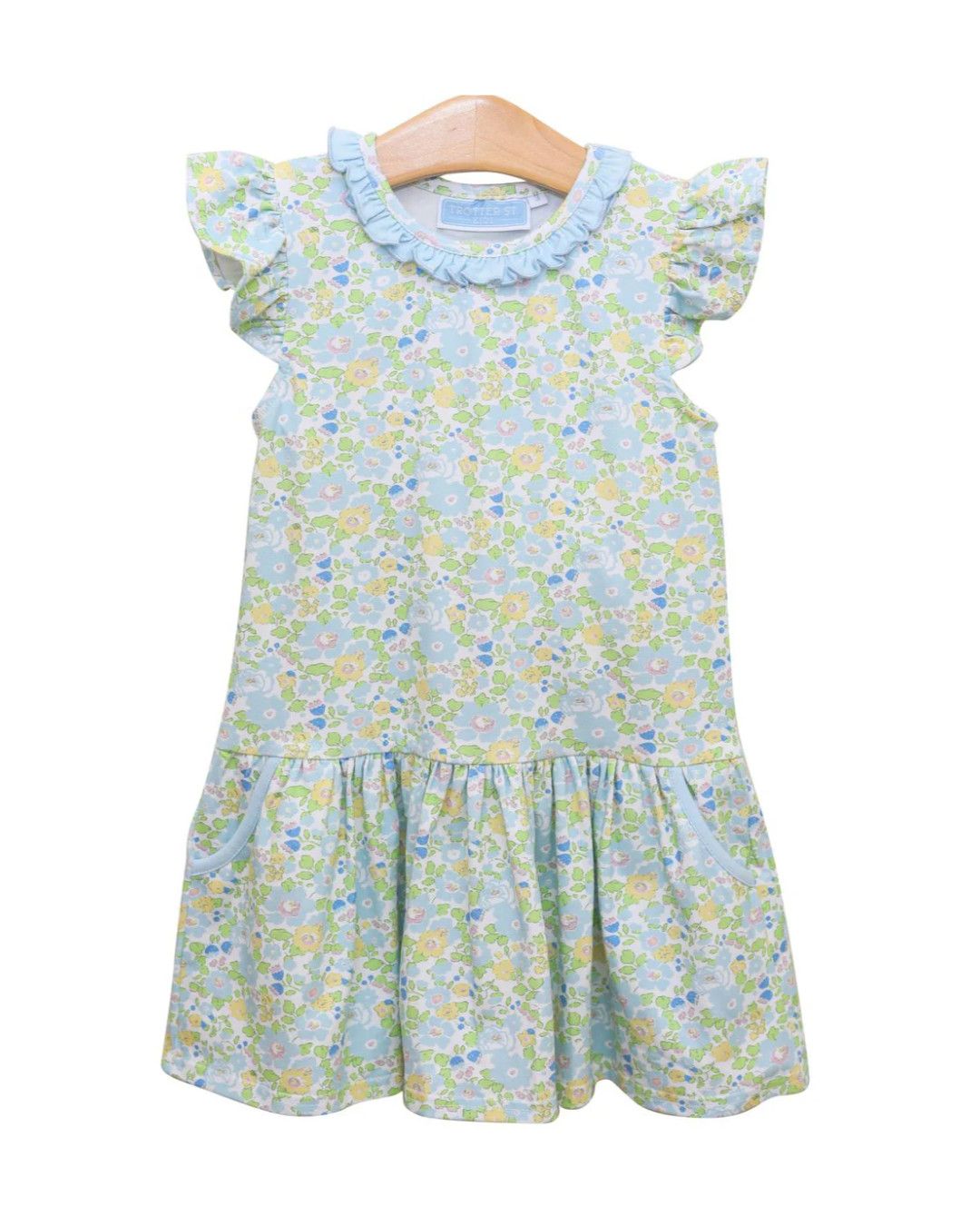 Blooming Floral Ruffle Dress