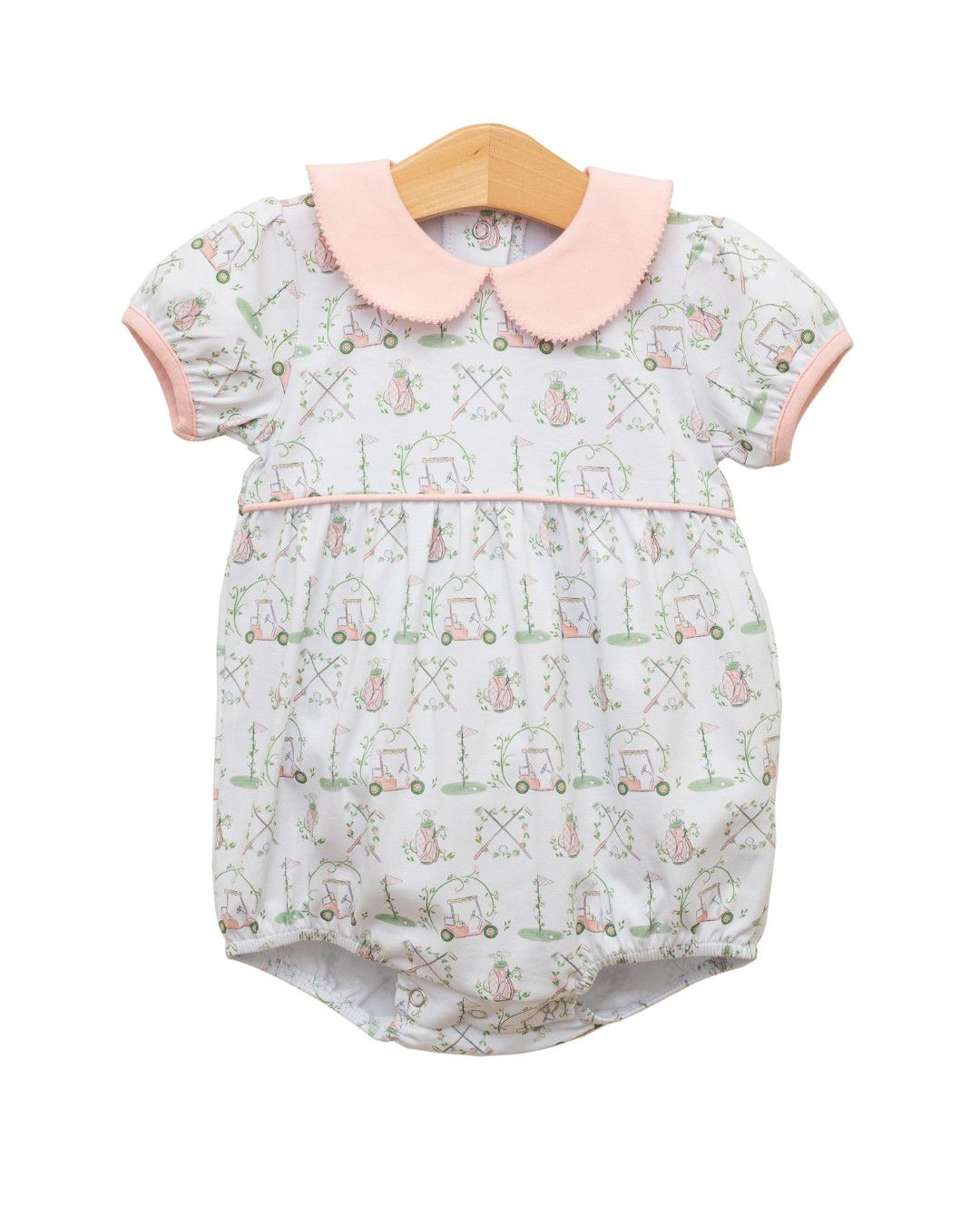 Hole in One Collared Bubble - Pink