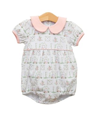 Hole in One Collared Bubble - Pink