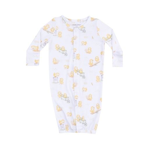 Baby Chicks Convertible Gown 0/3m