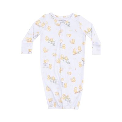 Baby Chicks Convertible Gown 0/3m