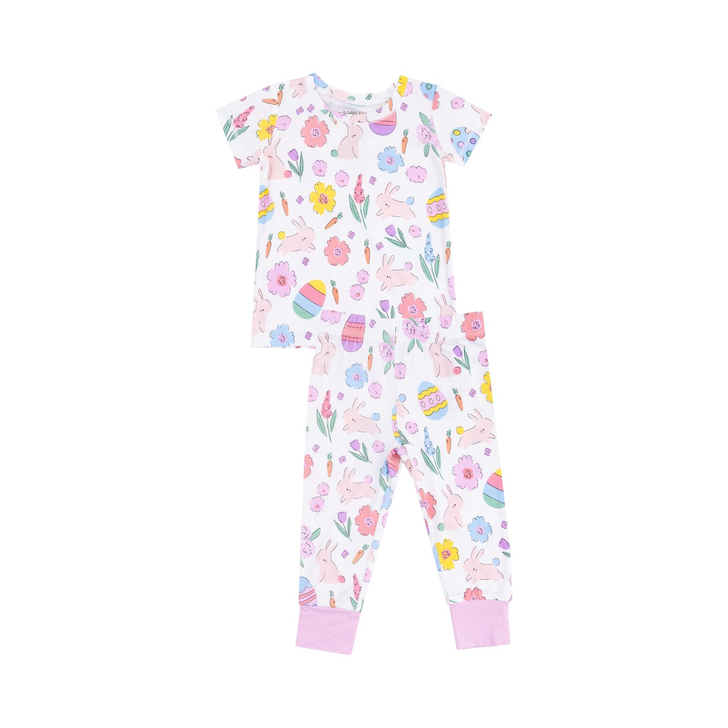 Easter Bunnies SS Loungewear Set, Pink