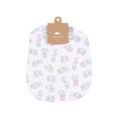 Vintage Elephant ABC Feeding Bib