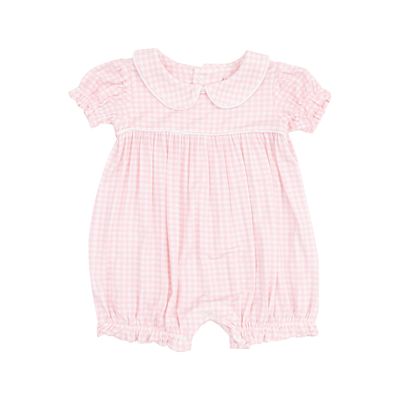 Mini Gingham Classic Puff Sleeve Bubble