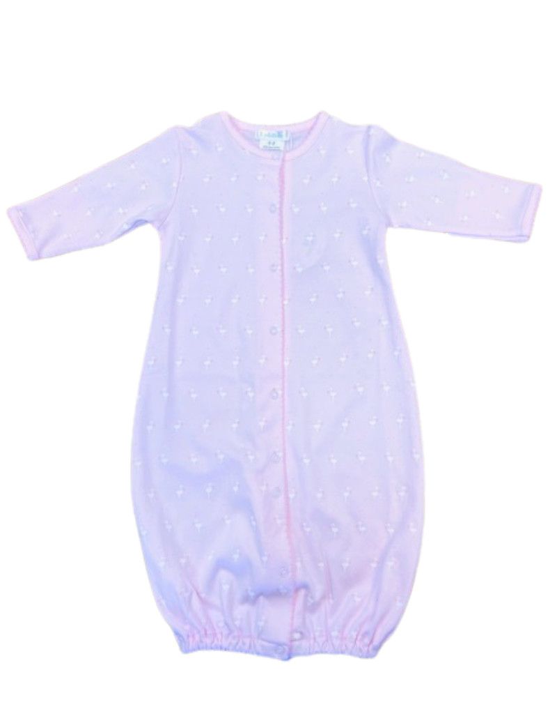 Pink Baby Stork Conv Gown