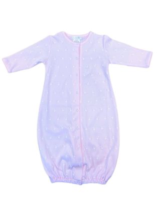 Pink Baby Stork Conv Gown