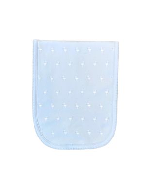 Light Blue Baby Stork Burp