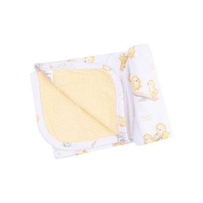Baby Chicks 2 Ply Blanket W/ Binding