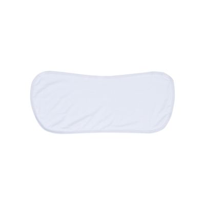 Stripe Classic Blue 2 Ply Burp Cloth W/ Binding