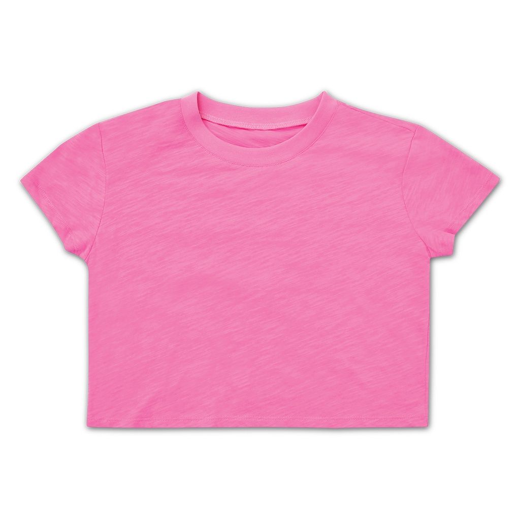 Pretty Pink Boxy Tee Shirt