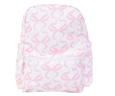 The Backpack Small, Pink Bows