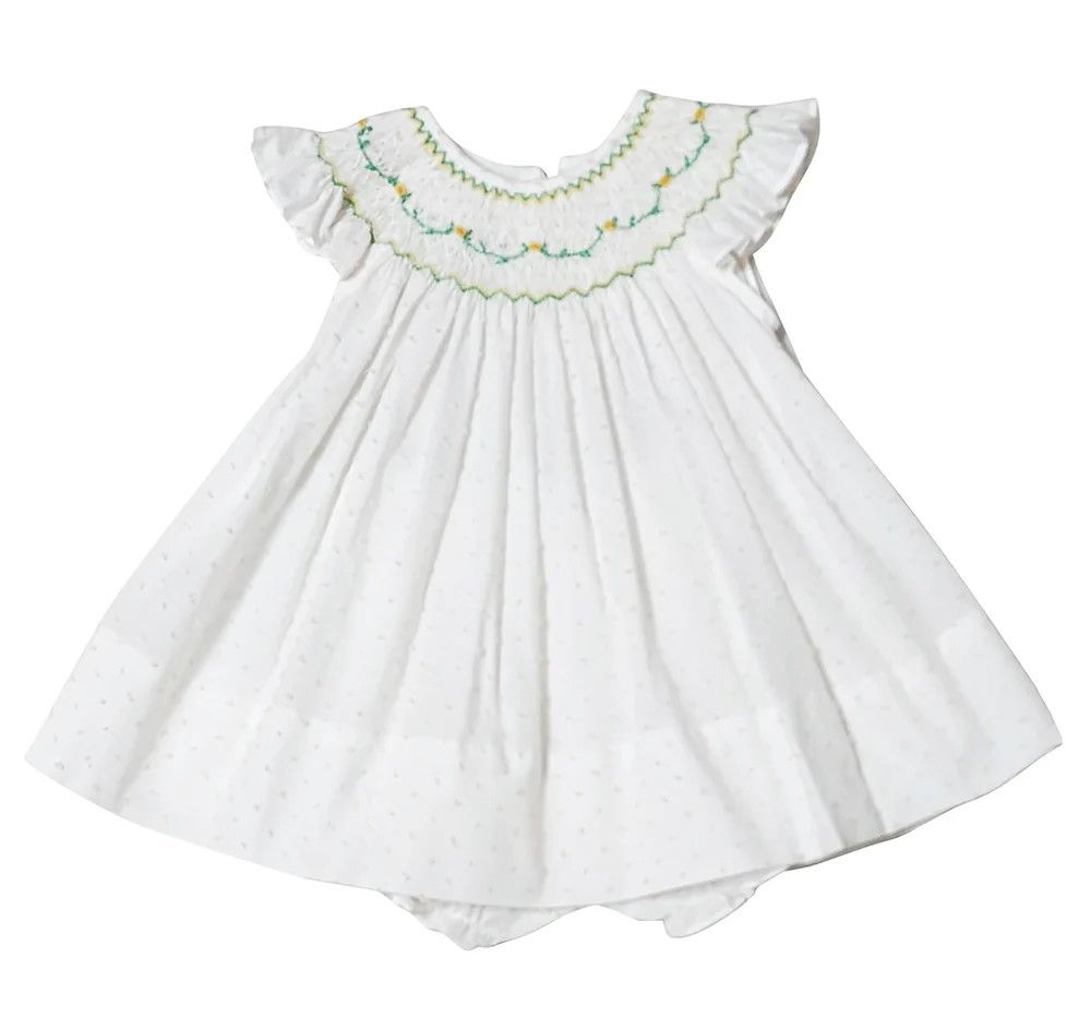 Plumetti Smocked Daisies Dress