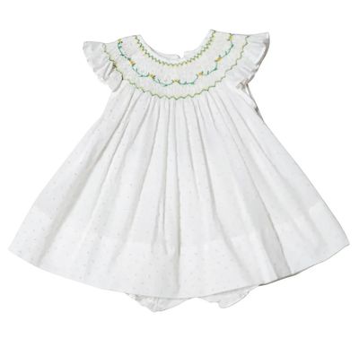 Plumetti Smocked Daisies Dress