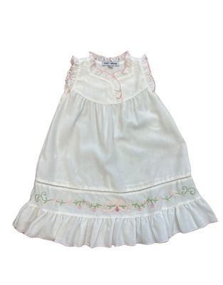 Spring Bow Gown, White