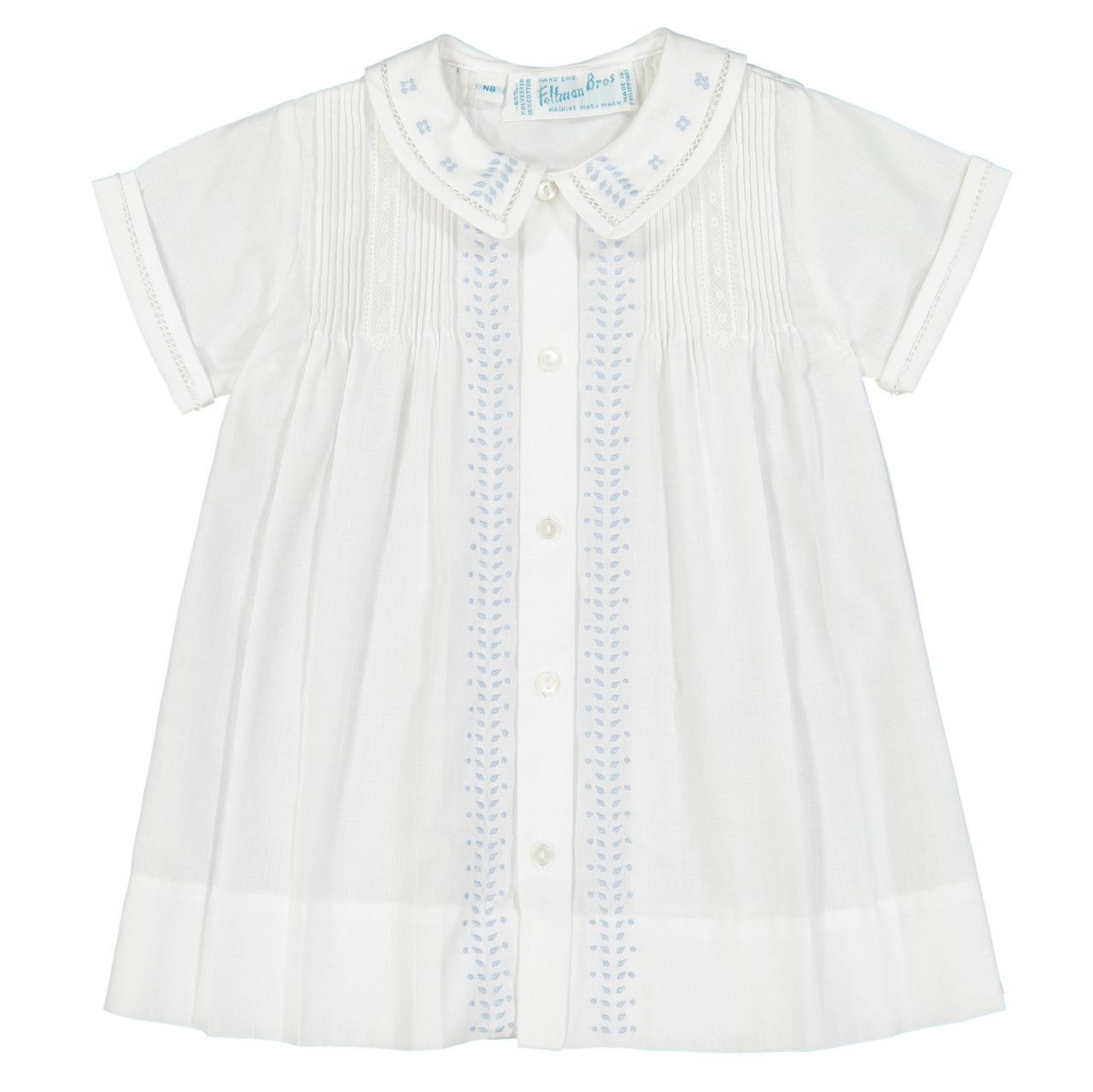Boys Leaf Daygown NB