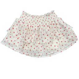 Pink Daisy BE Eyelet Smocked Skirt