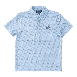 Blue Golf Carts Pro Performance Polo