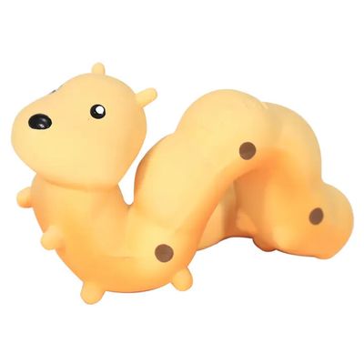 Caterpiller  Natural Rubber Teether