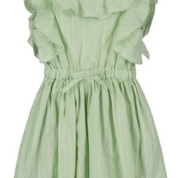 Sandy Dress, Green Stitch