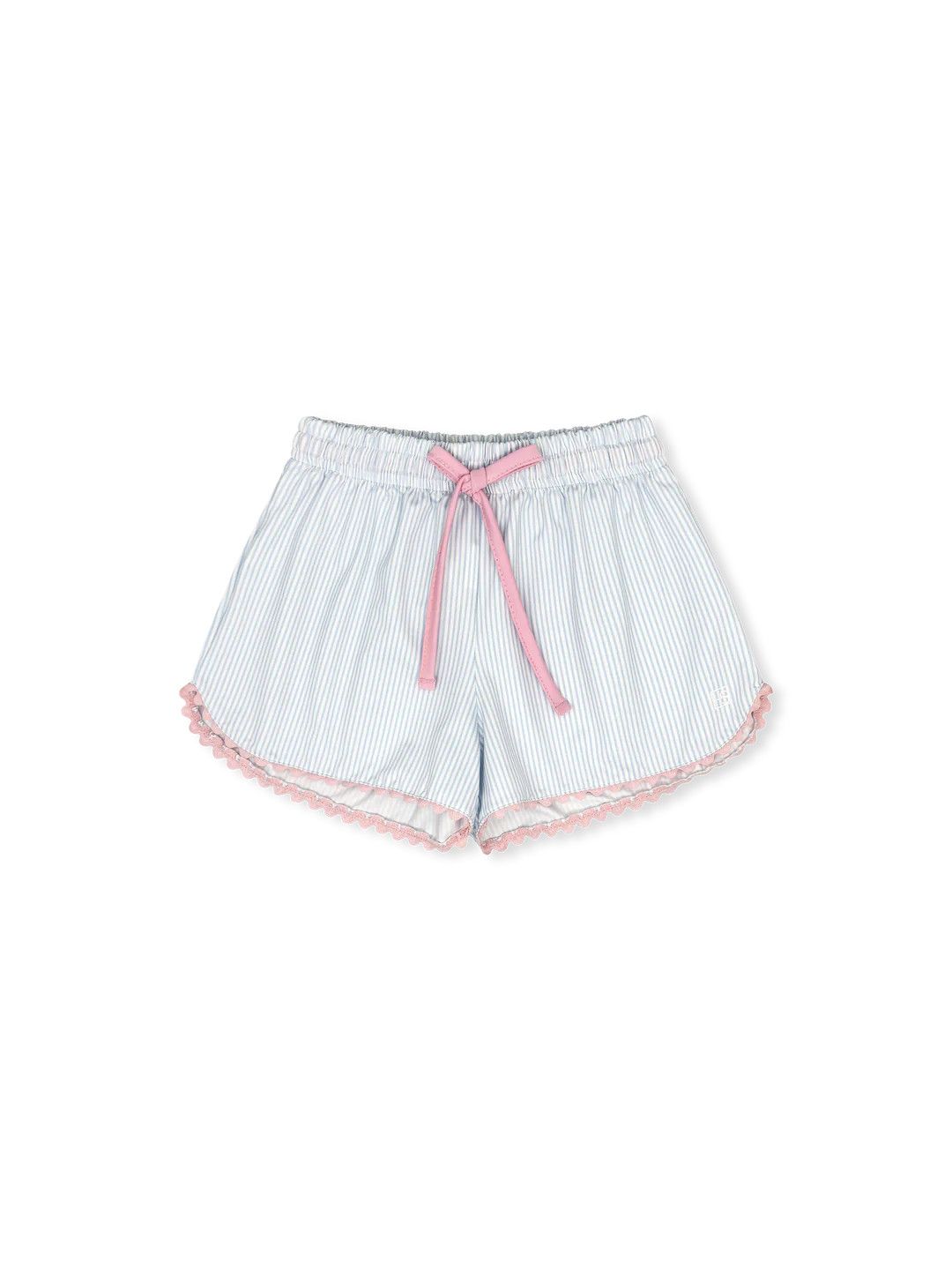 Emily Short, Cotton Candy Blue Mini Stripe 